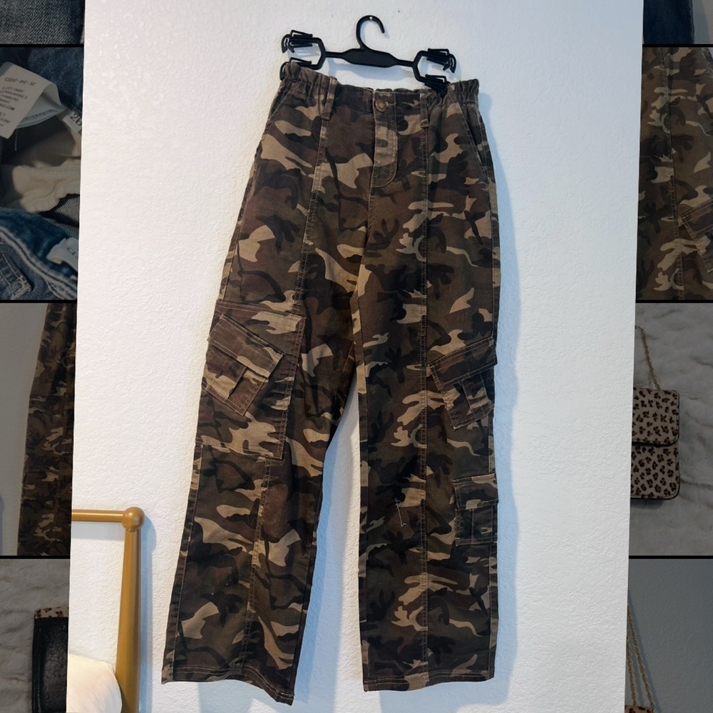 Disclosure Camouflage Cargo Pants